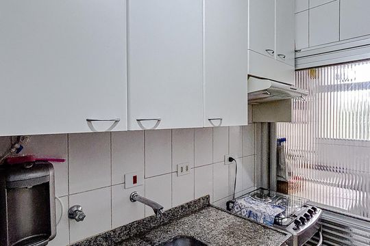 Cozinha de apartamento à venda com 3 quartos, 67m² em Vila Gomes Cardim, São Paulo