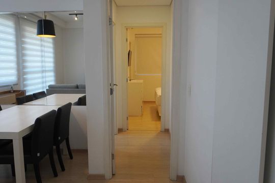 Apartamento para alugar com 1 quarto, 58m² em Centro de Apoio I (alphaville), Santana de Parnaíba