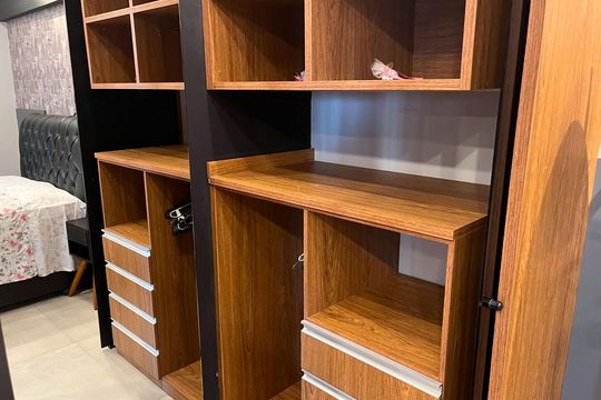 Closet de kitnet/studio para alugar com 1 quarto, 64m² em Embaré, Santos