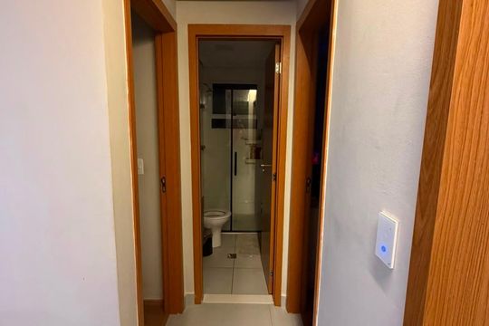 Corredor de apartamento à venda com 2 quartos, 46m² em Jardim Nova Europa, Campinas