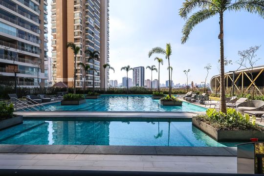 Piscina de apartamento à venda com 3 quartos, 127m² em Sacomã, São Paulo