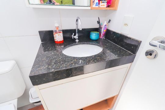 Quarto 1 - Suíte de apartamento à venda com 2 quartos, 54m² em Jardim Norma, São Paulo