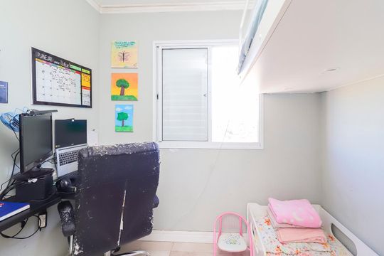 Quarto 2 de apartamento à venda com 2 quartos, 54m² em Jardim Norma, São Paulo