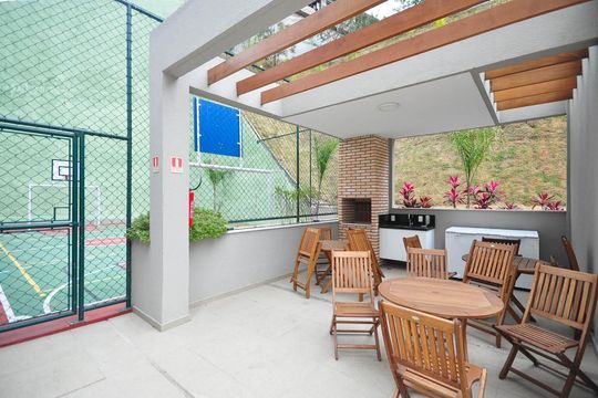 Churrasqueira de apartamento para alugar com 1 quarto, 44m² em Vila Andrade, São Paulo