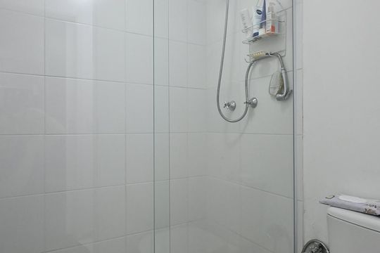 Banheiro de apartamento para alugar com 1 quarto, 44m² em Vila Andrade, São Paulo