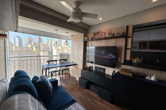 Sala de apartamento à venda com 2 quartos, 50m² em Vila Moraes, São Paulo