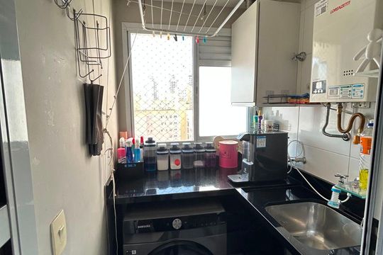 Área de serviço de apartamento à venda com 2 quartos, 50m² em Vila Moraes, São Paulo
