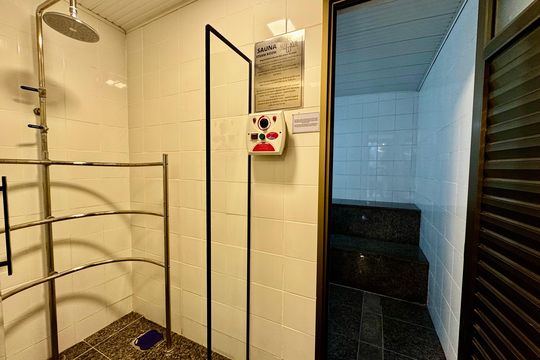 Área externa de apartamento para alugar com 1 quarto, 32m² em Lourdes, Belo Horizonte