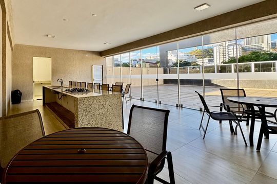 Área comum de apartamento para alugar com 1 quarto, 32m² em Estoril, Belo Horizonte