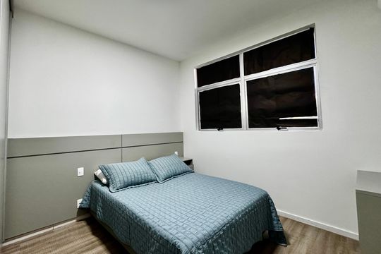 Quarto de apartamento para alugar com 1 quarto, 32m² em Estoril, Belo Horizonte