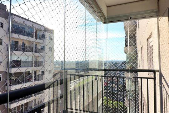 Sacada de apartamento à venda com 2 quartos, 58m² em Vila Mussolini, São Bernardo do Campo