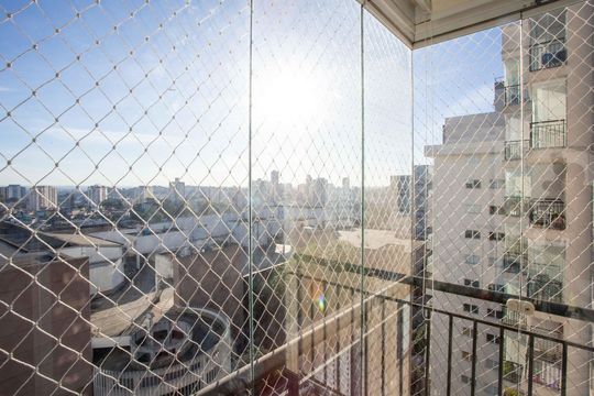 Varanda da Sala de apartamento à venda com 2 quartos, 68m² em Centro, Diadema