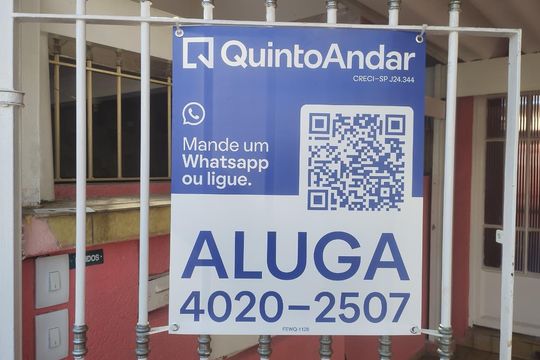 Placa de casa para alugar com 1 quarto, 80m² em Vila Isolina Mazzei, São Paulo