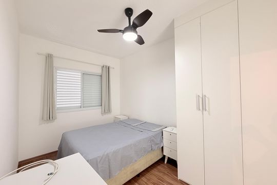 Suíte de apartamento à venda com 2 quartos, 66m² em Jardim Florida, Jundiaí