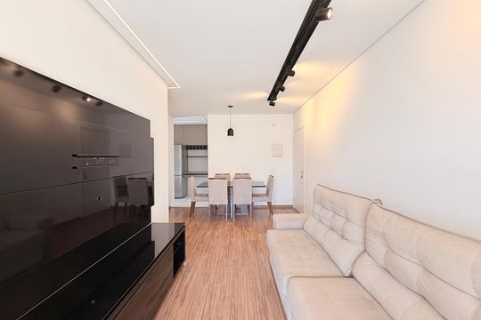 Sala de apartamento à venda com 2 quartos, 66m² em Jardim Florida, Jundiaí