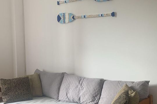 Sala de apartamento para alugar com 1 quarto, 40m² em José Menino, Santos