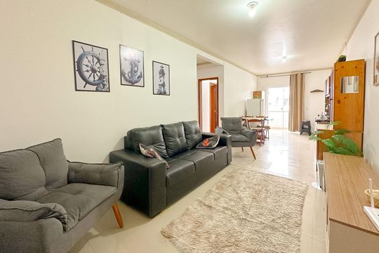 Sala de TV de apartamento para alugar com 2 quartos, 70m² em Ingleses do Rio Vermelho, Florianópolis
