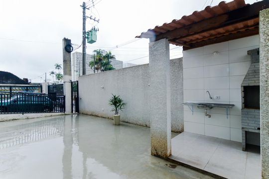 Área comum - Churrasqueira de apartamento para alugar com 2 quartos, 42m² em Vila Nova Bonsucesso, Guarulhos