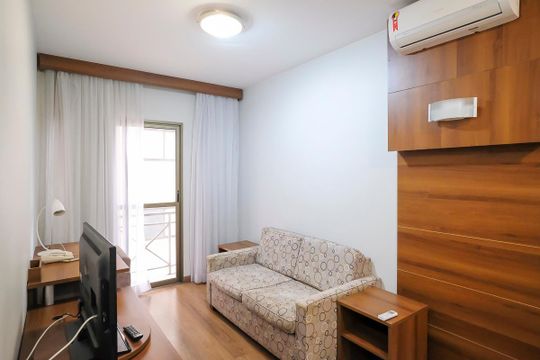 Sala de kitnet/studio à venda com 1 quarto, 37m² em Santa Paula, São Caetano do Sul