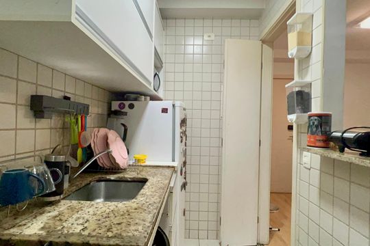 Cozinha de apartamento para alugar com 2 quartos, 60m² em Jardim Paulista, São Paulo