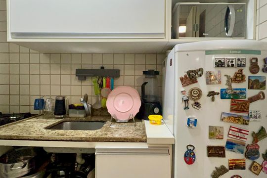 Cozinha de apartamento para alugar com 2 quartos, 60m² em Jardim Paulista, São Paulo
