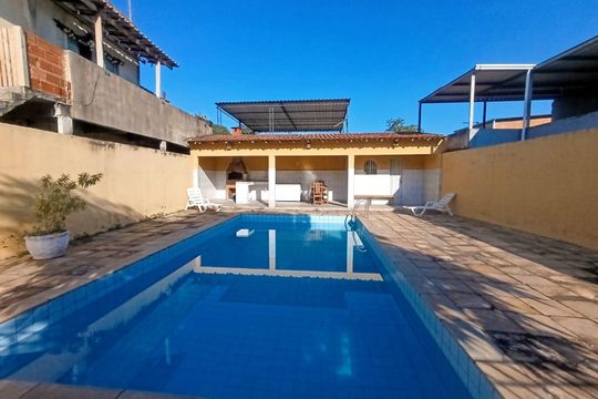 Piscina de casa para alugar com 2 quartos, 200m² em Heliópolis, Belford Roxo