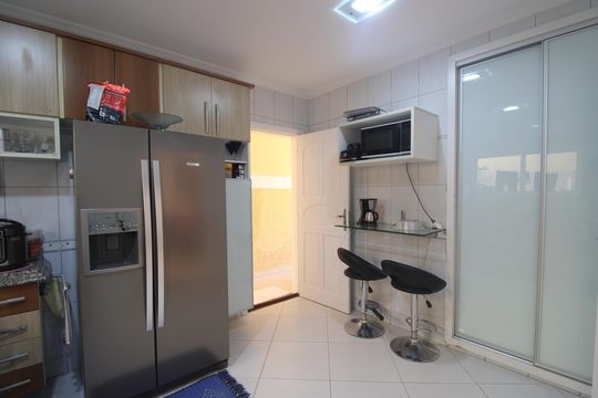 Cozinha de casa de condomínio à venda com 3 quartos, 200m² em Freguesia (jacarepaguá), Rio de Janeiro