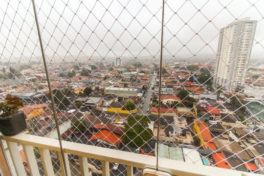 Vista da Sacada de apartamento à venda com 2 quartos, 33m² em Vila Curuçá Velha, São Paulo