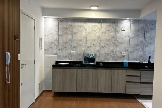 Sala de apartamento para alugar com 2 quartos, 46m² em Paisagem Casa Grande, Cotia