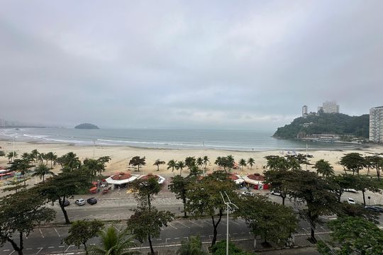 Vista da Sala de apartamento para alugar com 4 quartos, 230m² em Itararé, São Vicente