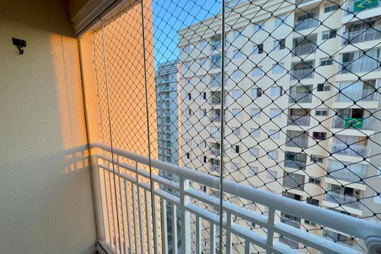 Varanda de apartamento para alugar com 3 quartos, 63m² em Ponte Grande, Guarulhos