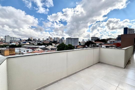 Varanda de apartamento à venda com 3 quartos, 100m² em Vila Guilhermina, São Paulo