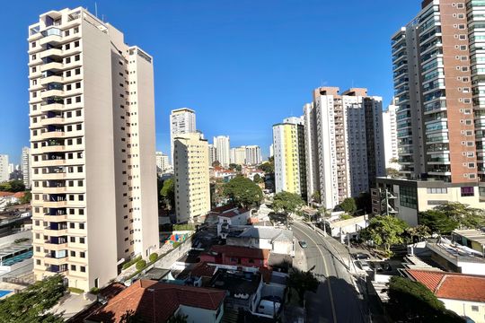 Vista da Varanda de apartamento à venda com 2 quartos, 73m² em Chácara Inglesa, São Paulo