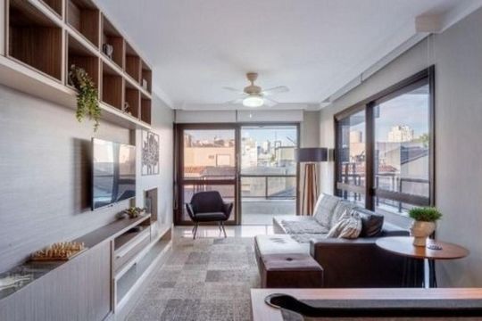 Sala de apartamento para alugar com 2 quartos, 128m² em Petrópolis, Porto Alegre