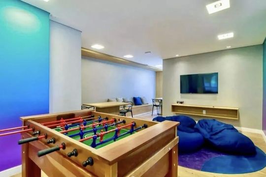 Área externa de apartamento à venda com 3 quartos, 82m² em Santo Amaro, São Paulo