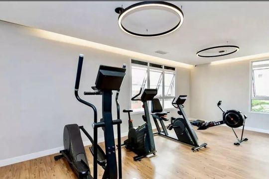 Área externa de apartamento à venda com 3 quartos, 82m² em Santo Amaro, São Paulo