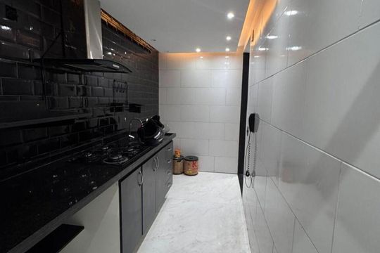 Cozinha de apartamento à venda com 2 quartos, 45m² em Realengo, Rio de Janeiro