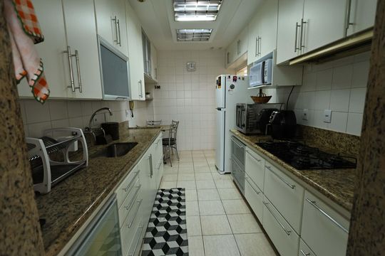 Cozinha de apartamento à venda com 4 quartos, 220m² em Padre Eustáquio, Belo Horizonte