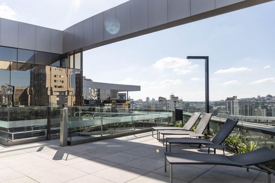 Área comum - Piscina de apartamento para alugar com 1 quarto, 80m² em Barro Preto, Belo Horizonte