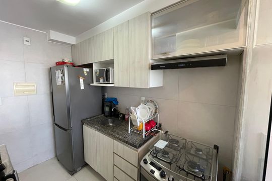 Cozinha de apartamento à venda com 2 quartos, 50m² em Vila Dom Pedro Ii, São Paulo
