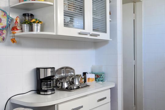 Cozinha de apartamento à venda com 4 quartos, 110m² em Vila Madalena, São Paulo