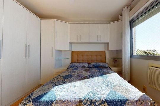 Quarto 1 de apartamento para alugar com 2 quartos, 60m² em Nonoai, Porto Alegre
