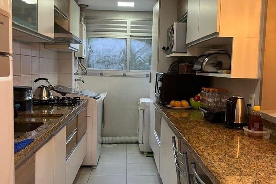 Cozinha de apartamento para alugar com 3 quartos, 80m² em Nonoai, Porto Alegre