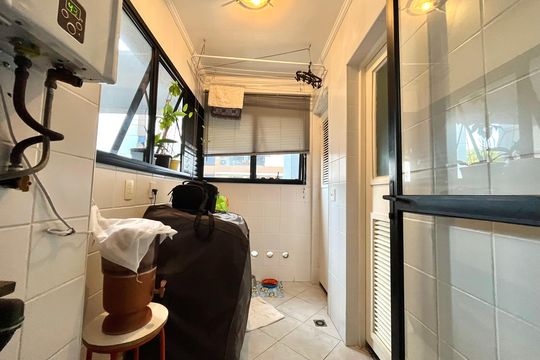 Área de Serviço de apartamento à venda com 3 quartos, 95m² em Jardim Prudência, São Paulo
