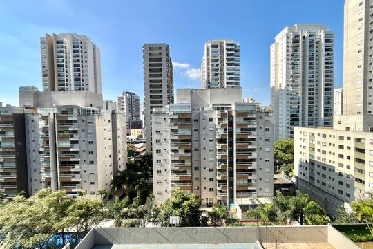 Vista da Varanda de apartamento à venda com 3 quartos, 95m² em Jardim Prudência, São Paulo