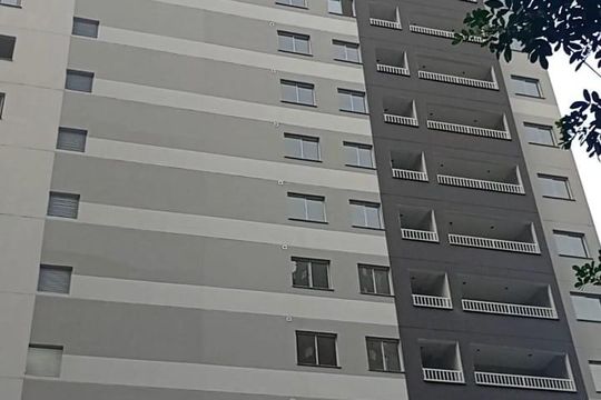 Fachada de apartamento para alugar com 1 quarto, 17m² em Vila Andrade, São Paulo