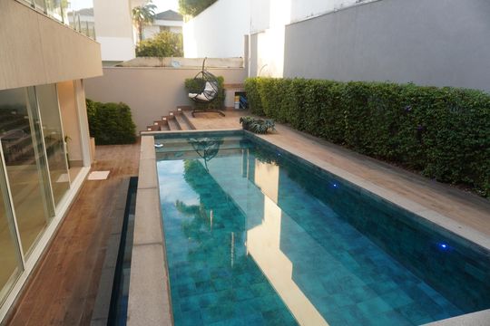 Piscina de casa de condomínio à venda com 5 quartos, 340m² em Colinas da Anhanguera, Santana de Parnaíba