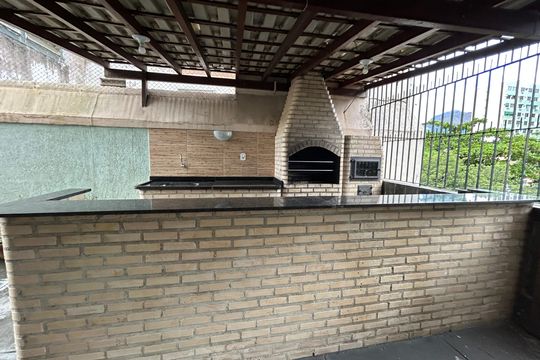 Área comum - Churrasqueira de apartamento à venda com 2 quartos, 57m² em Todos Os Santos, Rio de Janeiro