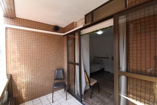 Sacada do Flat de kitnet/studio à venda com 1 quarto, 30m² em Alto da Xv, Curitiba