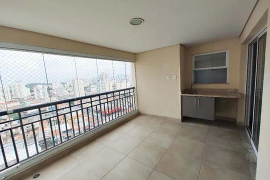 Varanda da Sala de apartamento para alugar com 3 quartos, 90m² em Vila Romana, São Paulo